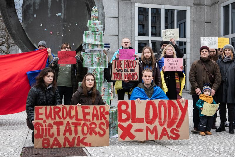 Euroclear: Russia's money are safe, Ukrainian children are not.